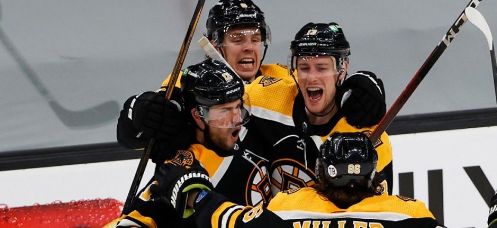 Hockey sur glace - NHL (Play-offs) : Les Bruins passent devant, l'Avalanche et les Hurricanes font le break, les Jets démarrent bien