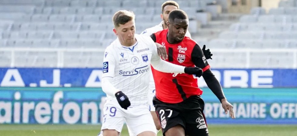 Ligue 2 (J25) : Guingamp ramène le match nul d'Auxerre