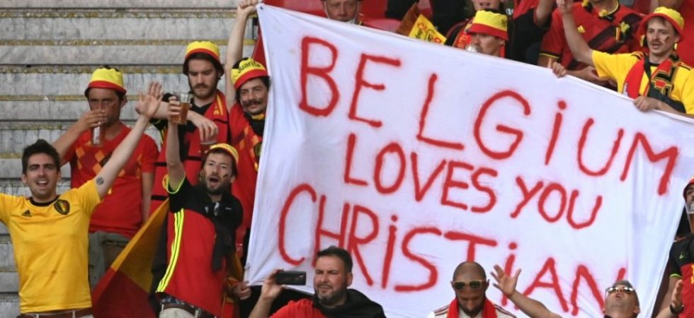 Danemark : Beaucoup d'hommages à Eriksen en marge du match face à la Belgique