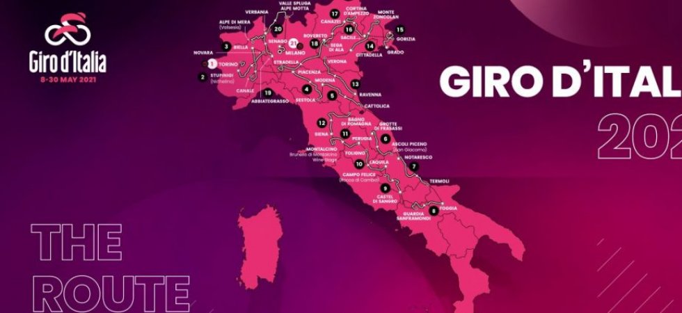 Giro : L'édition 2021 officiellement présentée