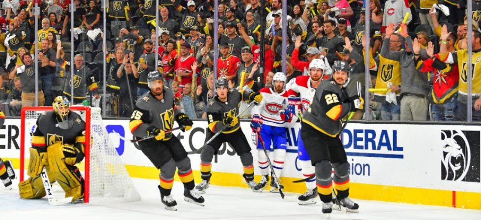 Hockey sur glace - NHL (play-offs) : Las Vegas prend les devants