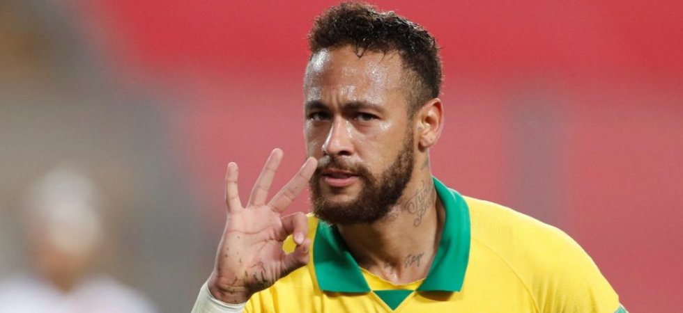 Brésil : Neymar s'illustre