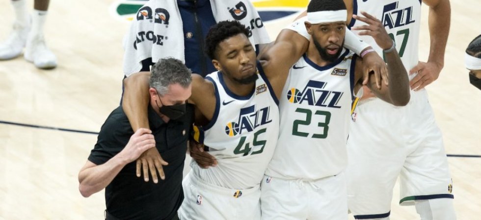 NBA - Utah : Une simple entorse de la cheville droite pour Mitchell