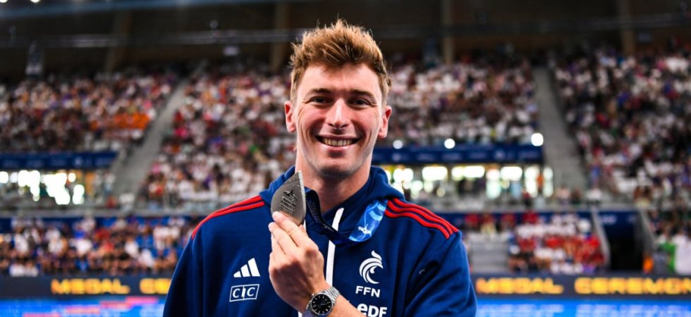 Championnats d'Europe : Grousset médaillé d'argent sur le 100 m papillon