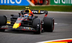F1 - GP de Belgique (EL3) : Perez devance Verstappen, Leclerc à la faute