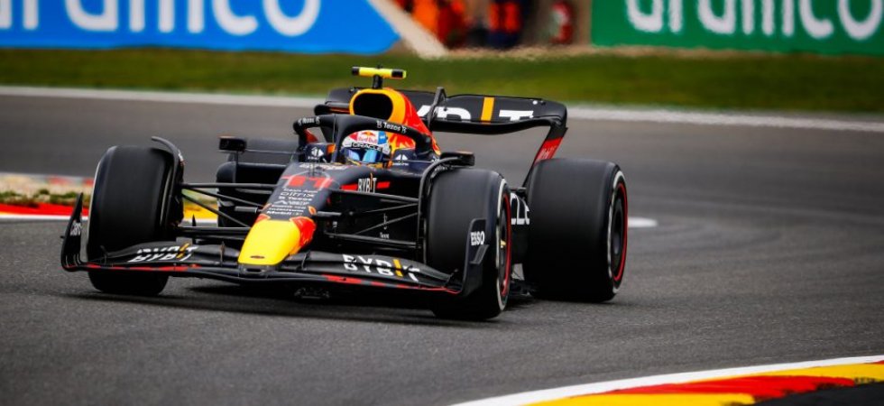 F1 - GP de Belgique (EL3) : Perez devance Verstappen, Leclerc à la faute