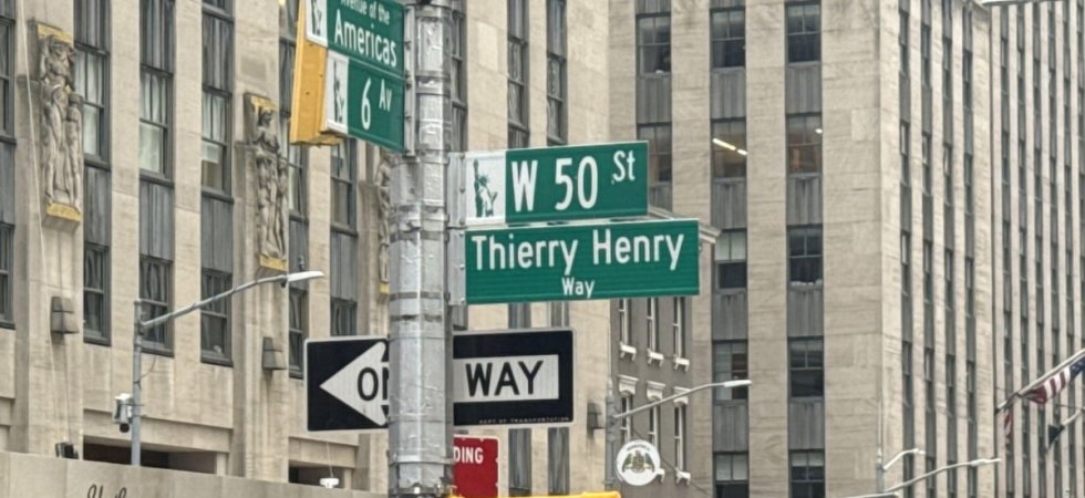 Coupe du monde 2026 : Une rue Thierry Henry inaugurée à New York