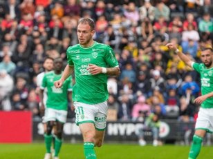 L2 (J25) : Saint-Étienne entre provisoirement dans le Top 5 