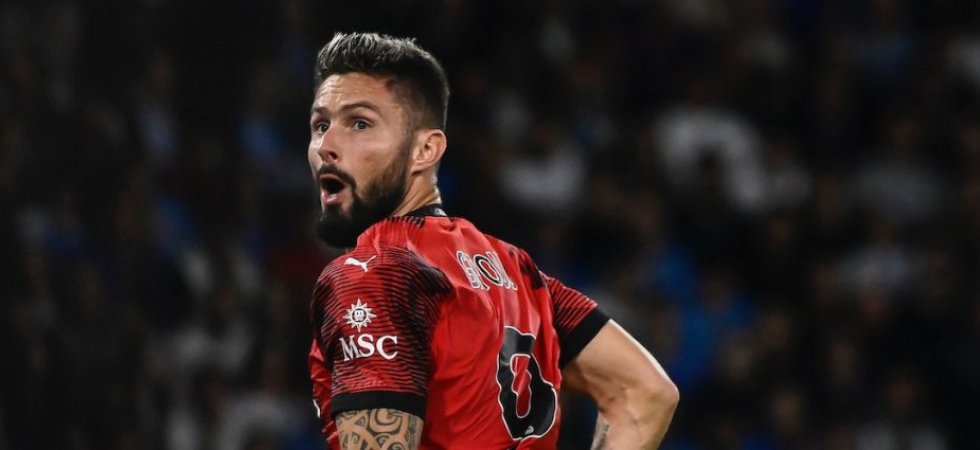 Serie A (J10) : L'AC Milan accroché au Napoli malgré le doublé de Giroud