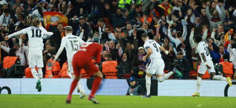 Ligue des champions (8emes aller) : Le Real Madrid cartonne à Liverpool !