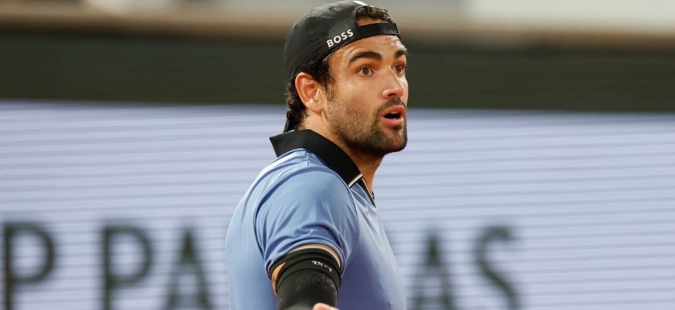 Roland-Garros (H) : Berrettini donne des nouvelles rassurantes
