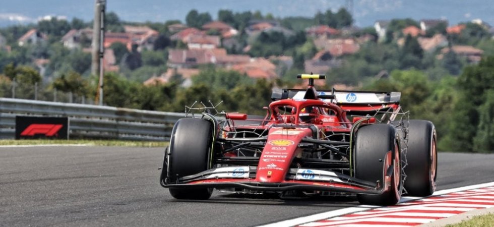 F1 - GP de Hongrie (EL1) : Sainz Jr meilleur temps sous la chaleur 