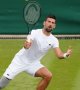 Wimbledon : Djokovic n'a "pas eu une seule gêne" et vise le titre 