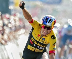 Tour d'Italie : Van Aert ne cherchait pas à « éviter des gars comme Pogacar » 