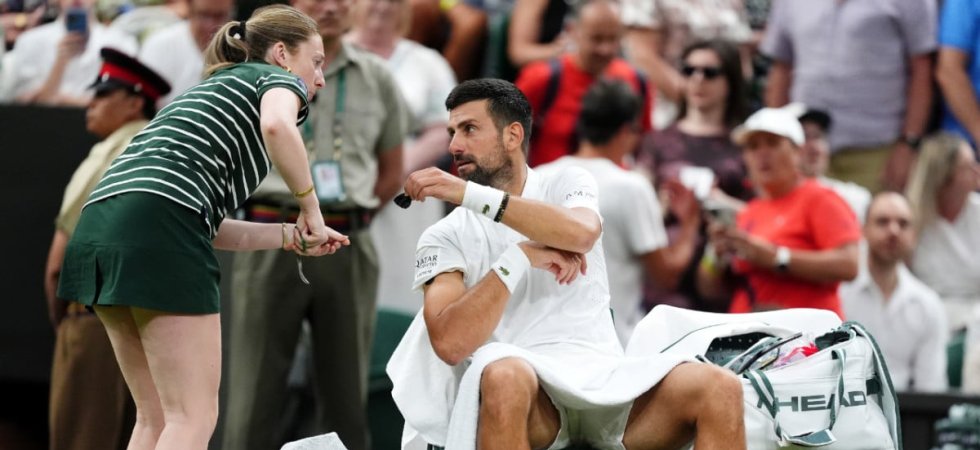 Wimbledon : Quand Djokovic fait peur à une ramasseuse de balles...