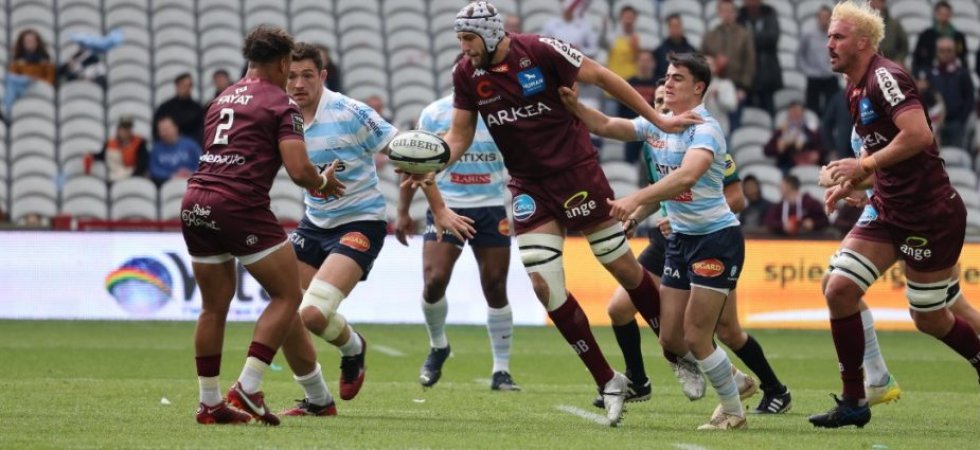 Top 14 (J22) : Le Racing 92 s'impose in extremis face à Bordeaux-Bègles