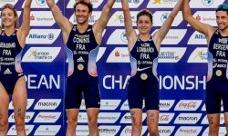 Triathlon - Ch.Europe : La France titrée sur le relais mixte