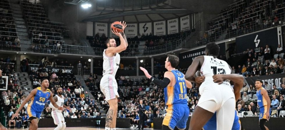 Euroligue (J12) : L'ASVEL tombe face au Maccabi Tel Aviv 