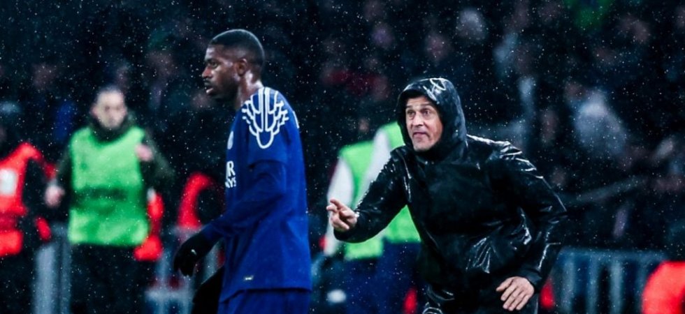 PSG : Luis Enrique assure que Dembélé peut encore progresser 