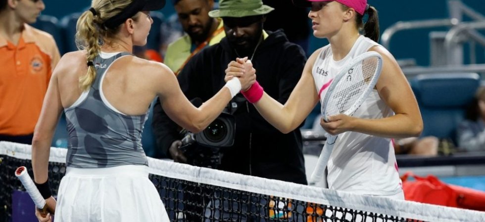 Miami (F) : Swiatek au tapis ! 