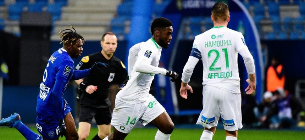 Ligue 1 (J14) : Saint-Etienne confirme son regain de forme à Troyes