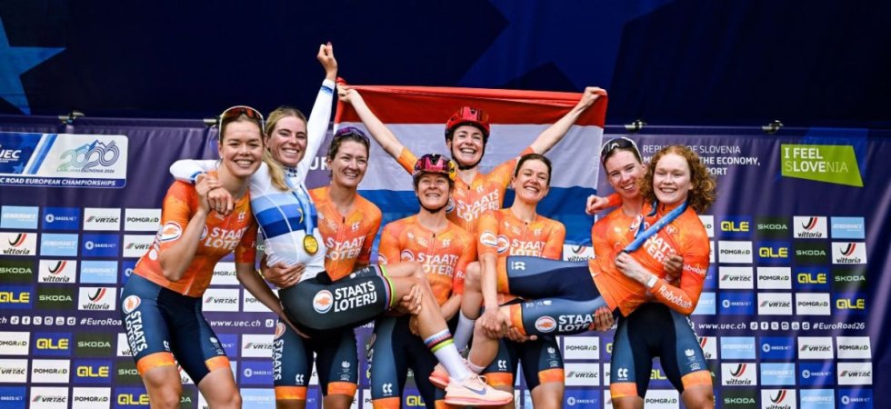 Championnats d'Europe (F) : Vollering mise sous pression par le travail de ses coéquipières
