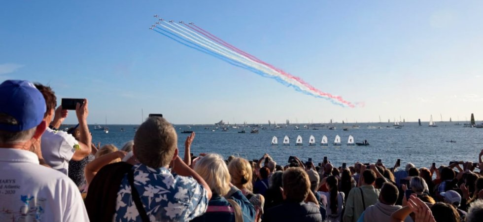 Voile : A Concarneau, l'hommage à Dalin a été magnifique