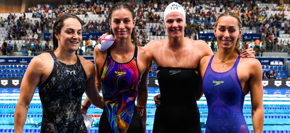 Natation - Championnats d'Europe : Pas de regrets pour le 4×100 m nage libre féminin
