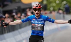 Giro (E9) : Vingegaard s'impose une nouvelle fois et creuse l'écart sur ses adversaires