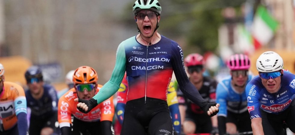 Tirreno-Adriatico (E3) : Andresen vainqueur au sprint, del Toro garde le maillot de leader