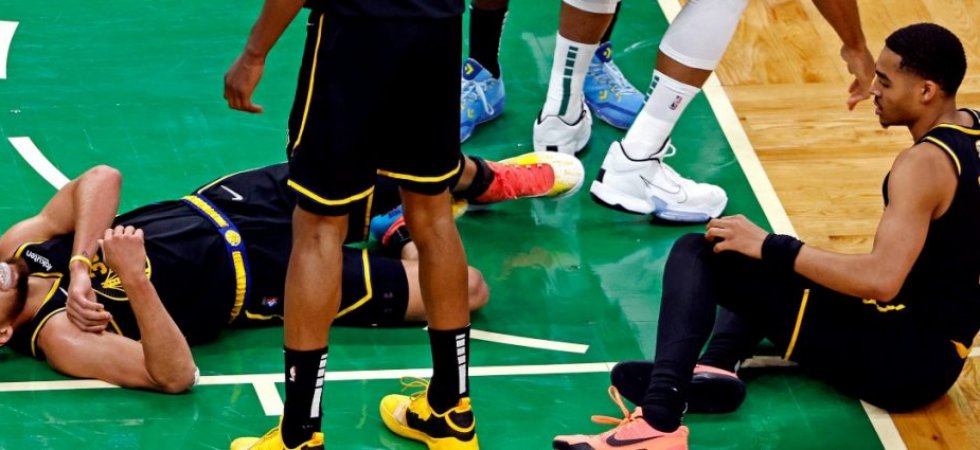 NBA - Golden State : Curry pas trop inquiet après sa blessure à la jambe