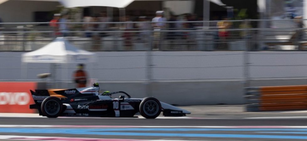 F2 - GP de France : Pourchaire prend la deuxième place