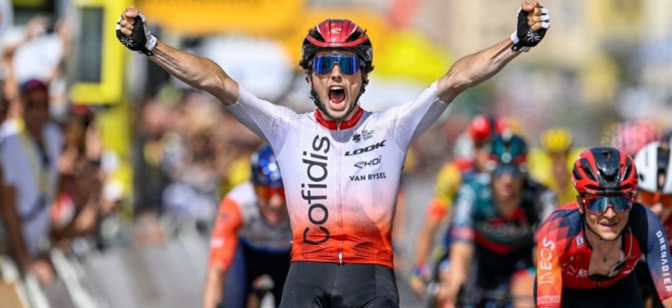 Tour de France (E2) : Lafay s'impose en costaud devant Van Aert et Pogacar