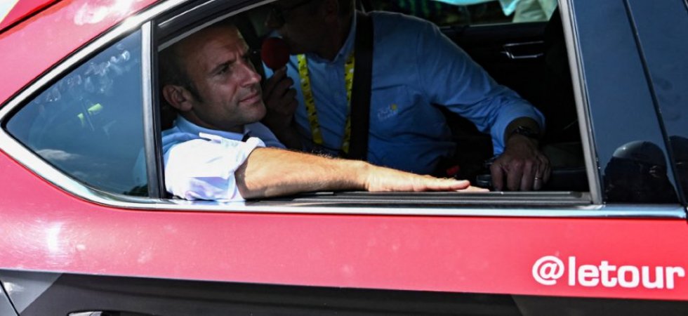 Tour de France : Emmanuel Macron présent lors de la 6eme étape
