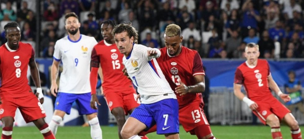 Amical : Les Bleus tenus en échec contre le Canada 