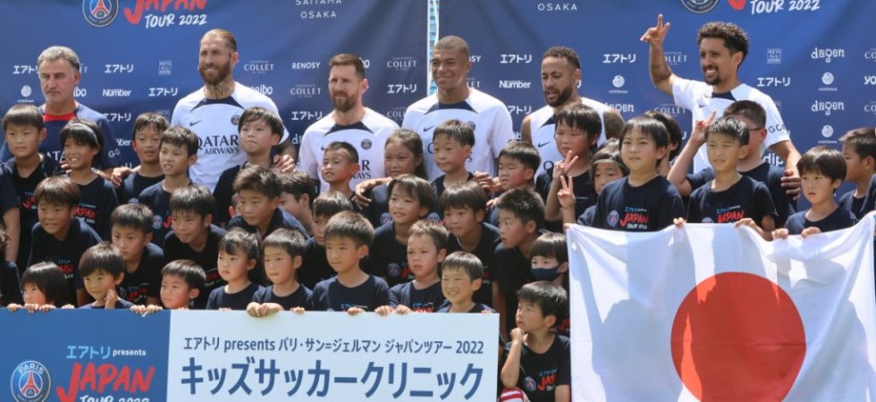 Le PSG écourte sa tournée au Japon