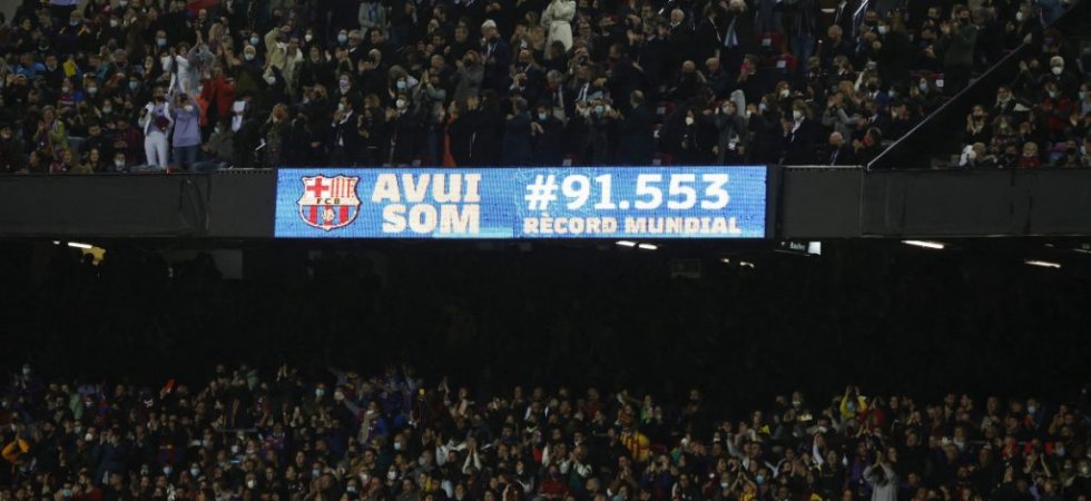 Ligue des champions (F) : Un record d'affluence mondial au Camp Nou