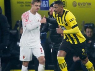Bundesliga (J16) : Le Borussia Dortmund domine Augsbourg pour le retour de Sébastien Haller