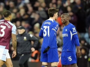 Premier League (J35) : Chelsea obtient le nul à Aston Villa 