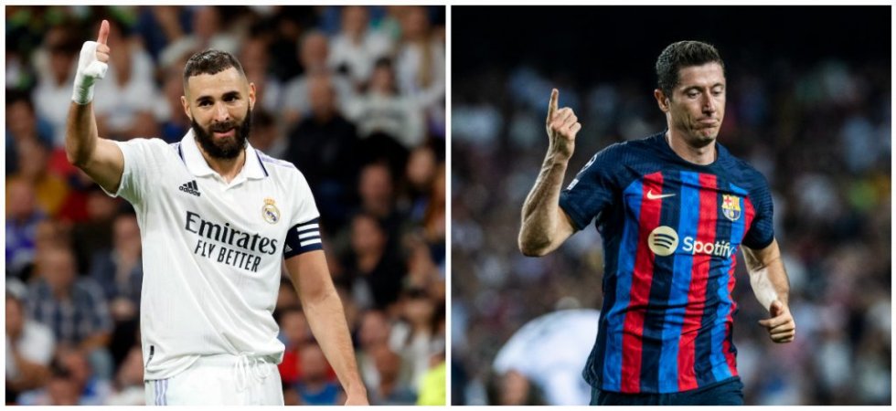 Real Madrid-Barça : Benzema-Lewandowski, ça promet !