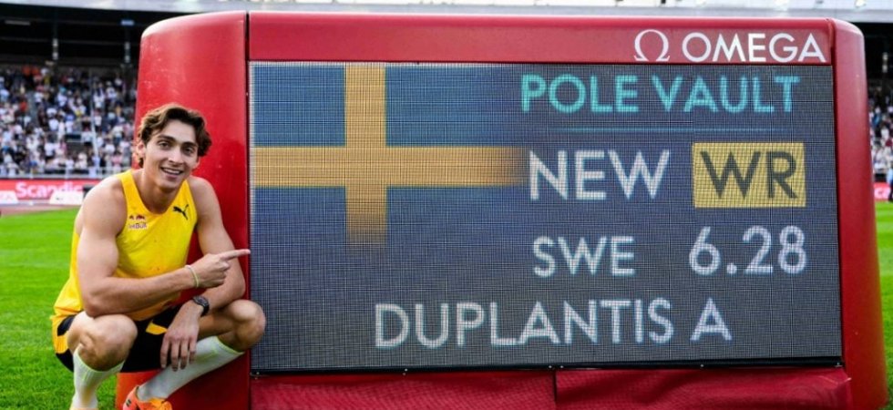 Ligue de diamant : Duplantis ajoute un centimètre à son record du monde 