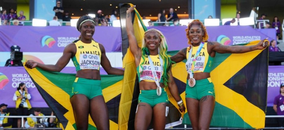 Mondiaux : Triplé des Jamaïcaines sur 100m, triplé des Américains au poids