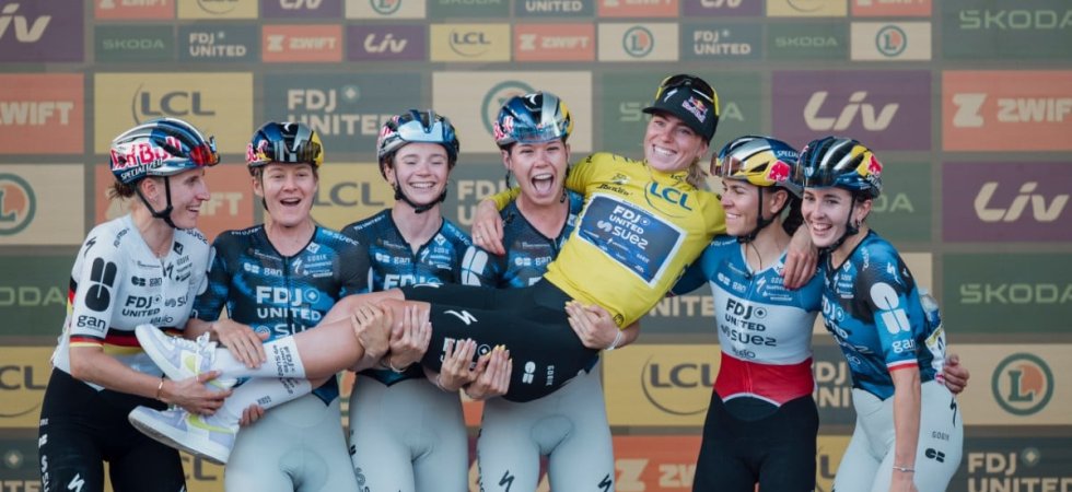 Tour de France (F) : Vollering savoure un titre qu'elle accueille avec philosophie