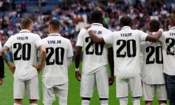Real Madrid : Vinicius absent du groupe contre le Rayo Vallecano, les joueurs avec son numéro sur les maillots
