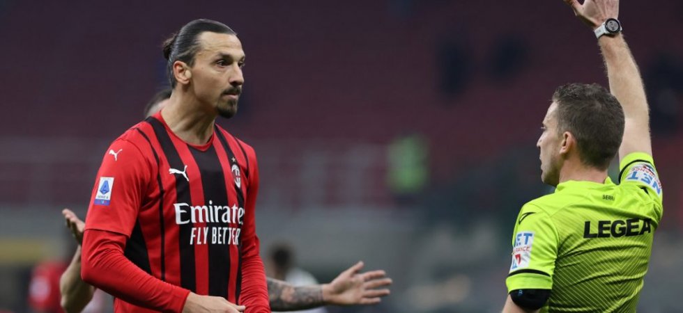 AC Milan : Ibrahimovic, malgré la défaite, a dû consoler l'arbitre