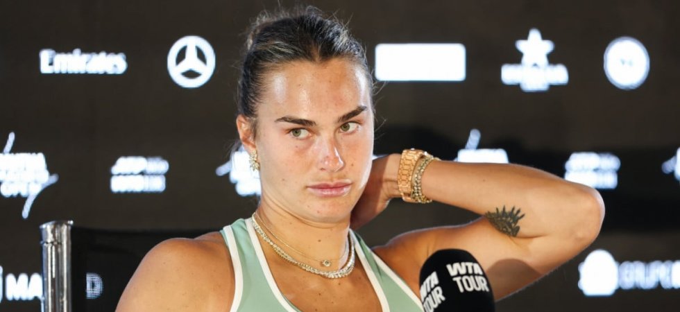 Roland-Garros : Sabalenka prête à aller jusqu'au boycott