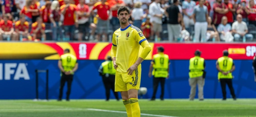 Belgique - Courtois : « J'ai senti quelque chose derrière la cuisse »