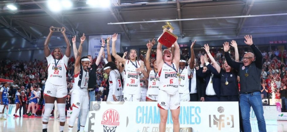 LFB (finale) : Villeneuve d'Ascq champion de France 