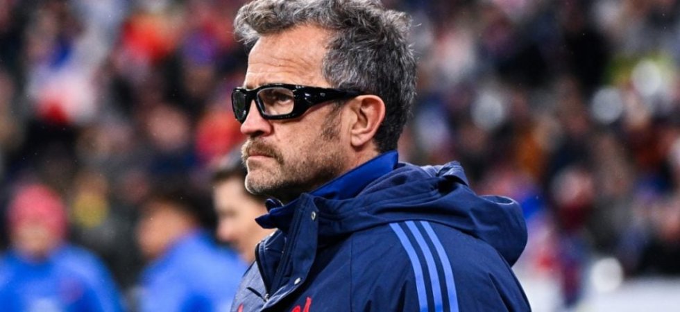 XV de France : Galthié, «satisfait» de la large victoire, va défendre Ntamack 