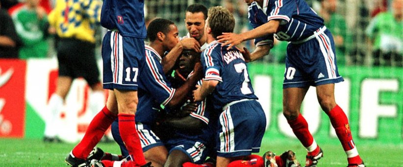 France-Croatie (2-1) en 1998